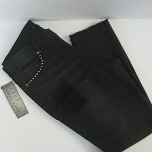 Ruff Hewn Grey Ankle Skinny Jeans